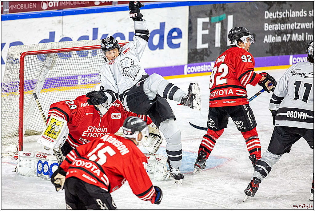 DEL;  Koelner Haie - Nuernberg Thomas Sabo Ice Tigers; Koeln, 23.01.2020